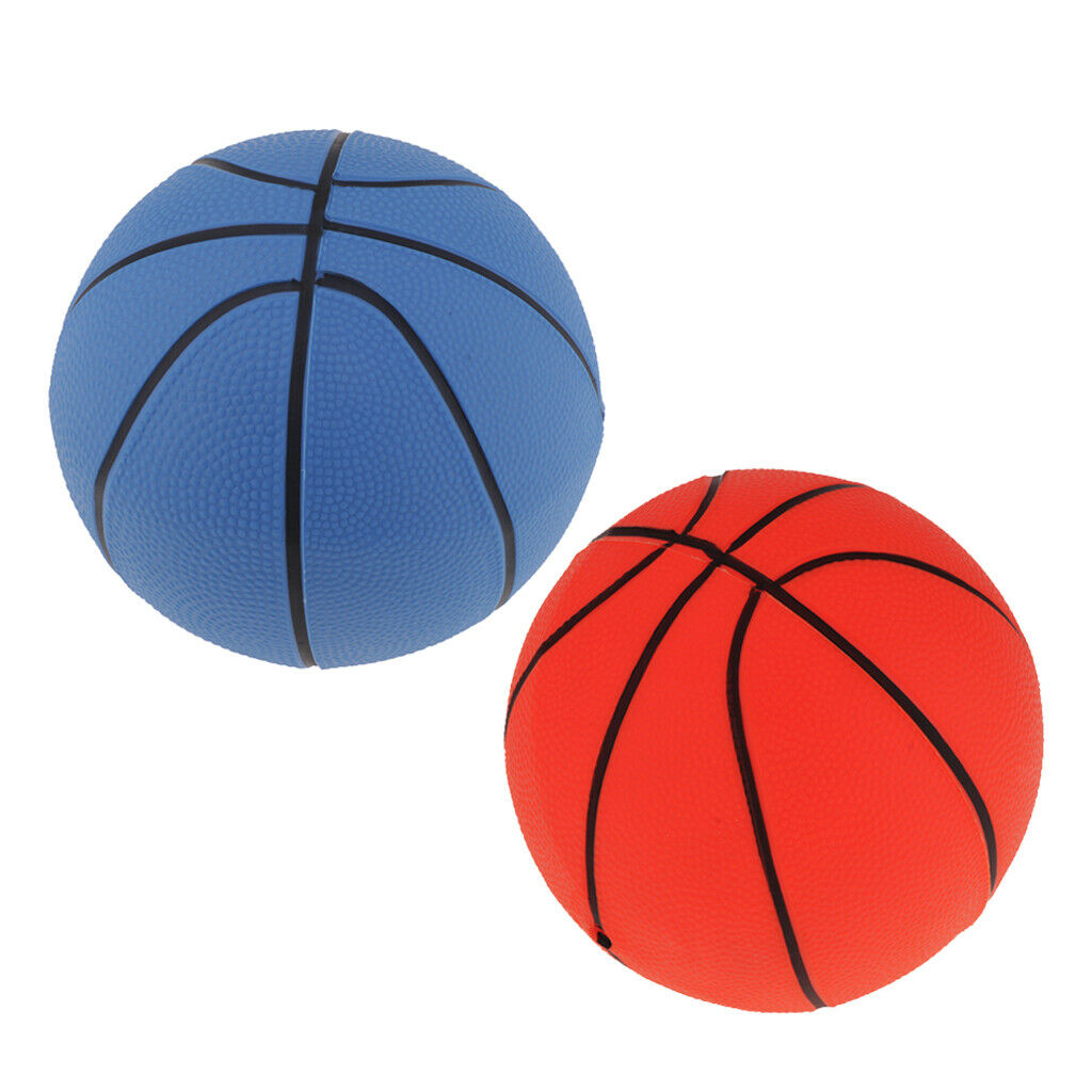 Pack of 2, 8.5-inch Kids Mini Inflatable Basketball Outdoor Sports Toys for