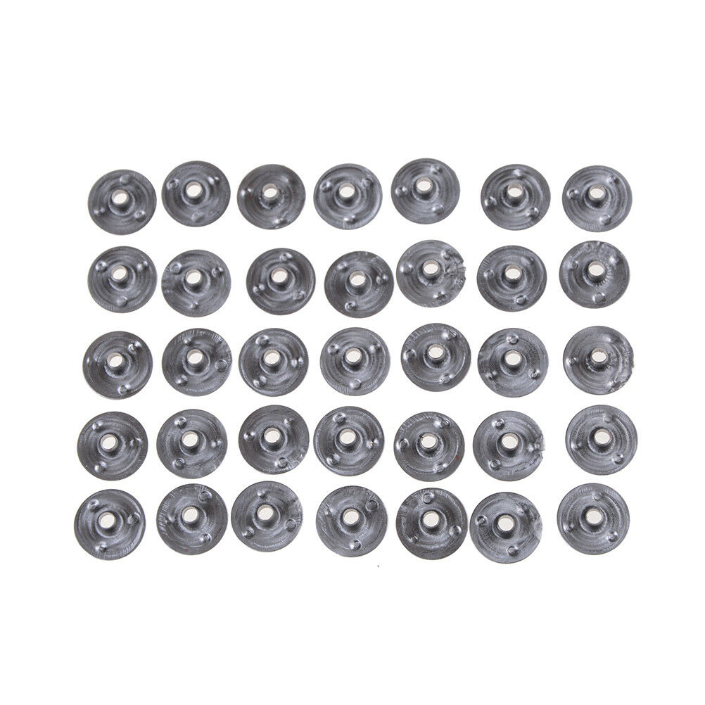 100pcs 12.5x 5mm Waxed Candle Wick Metal Sustainers Candles Holders Tool P.l8