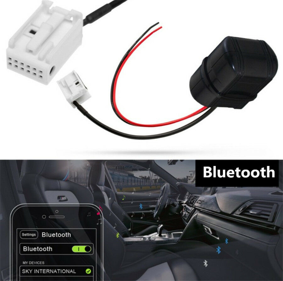 Bluetooth Module Radio Stereo AUX Cable Adaptor For BMW E60 04-10 E63 E64 E61