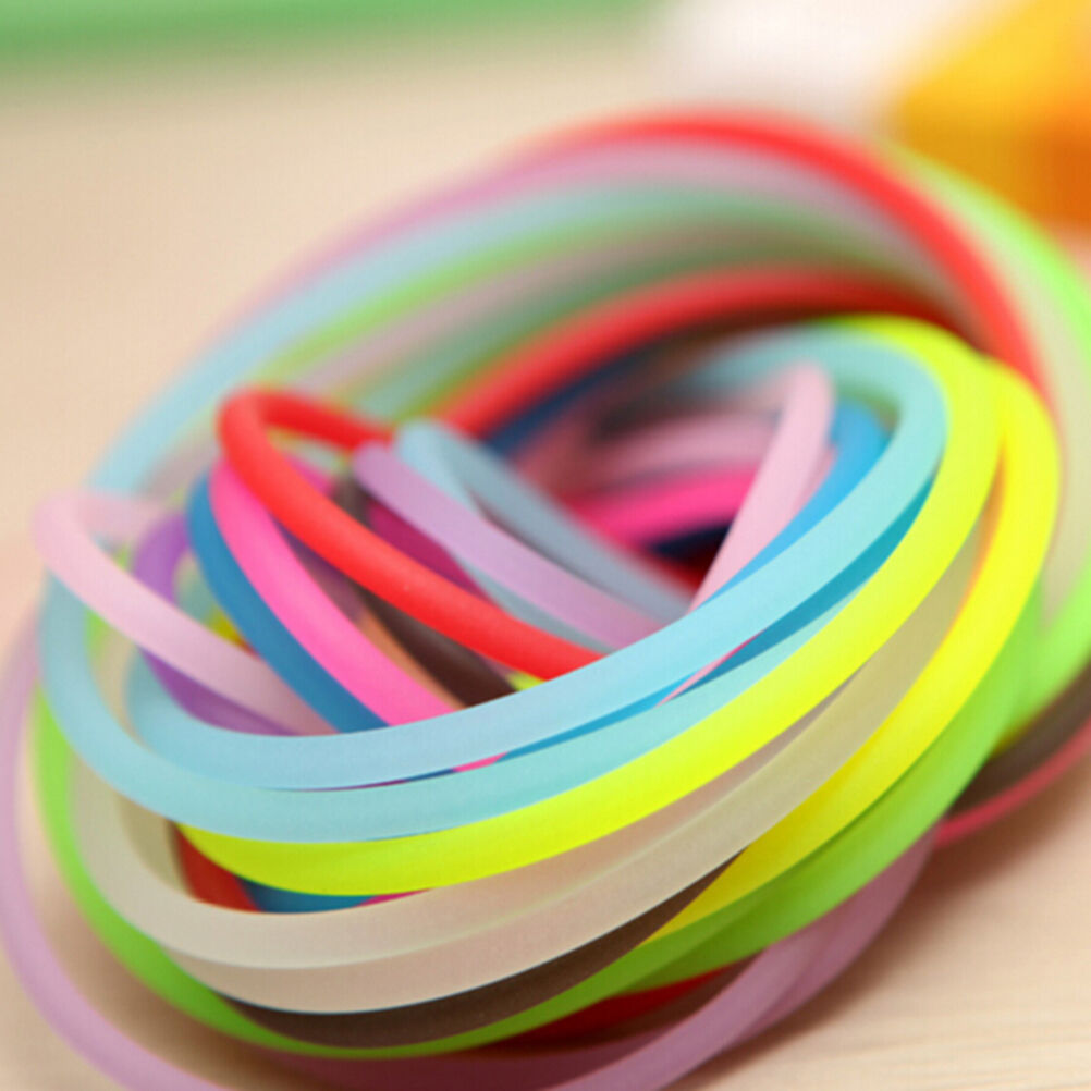 10X Luminous Round Lanyard Mobile Cell Phone Key USB Cords Strap 18cm、 lc.l8