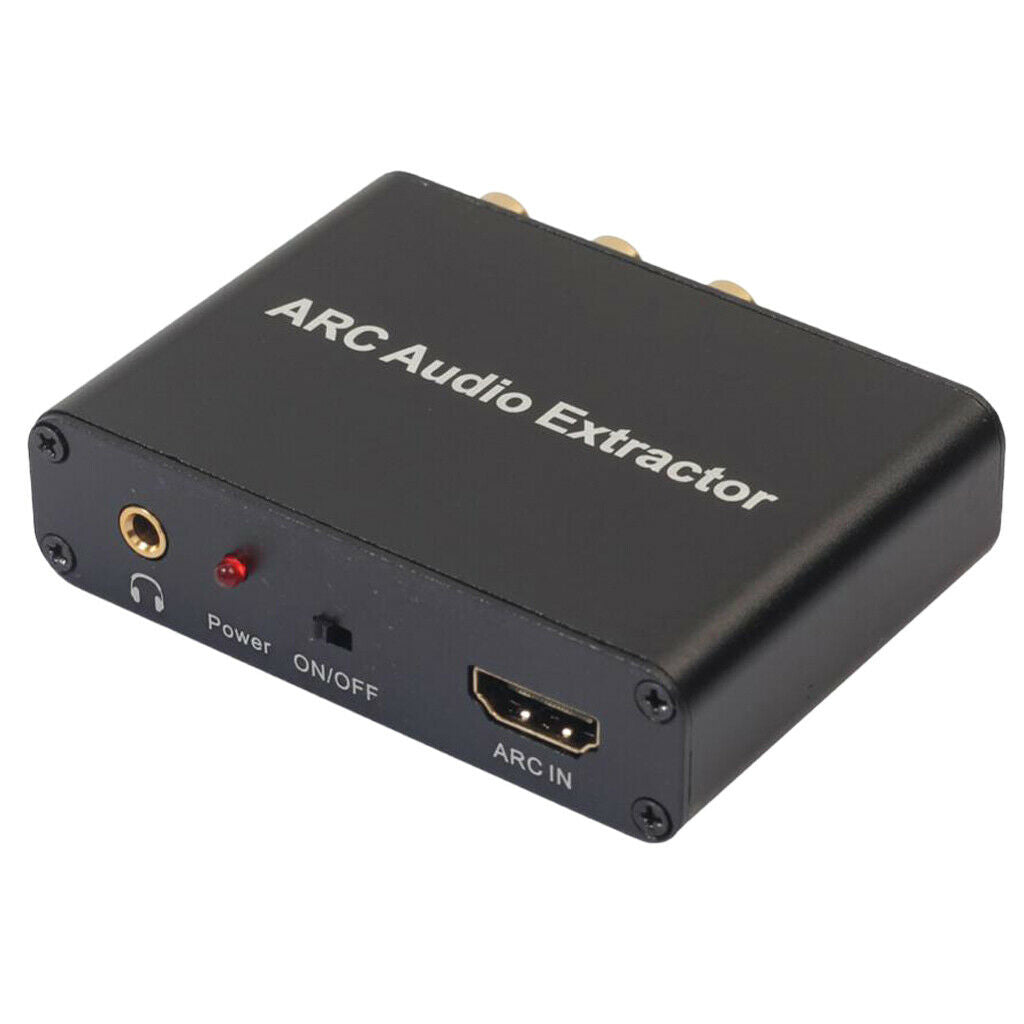Audio Extractor Support ARC/HDMI/Coaxial/Optical Audio Adapter System