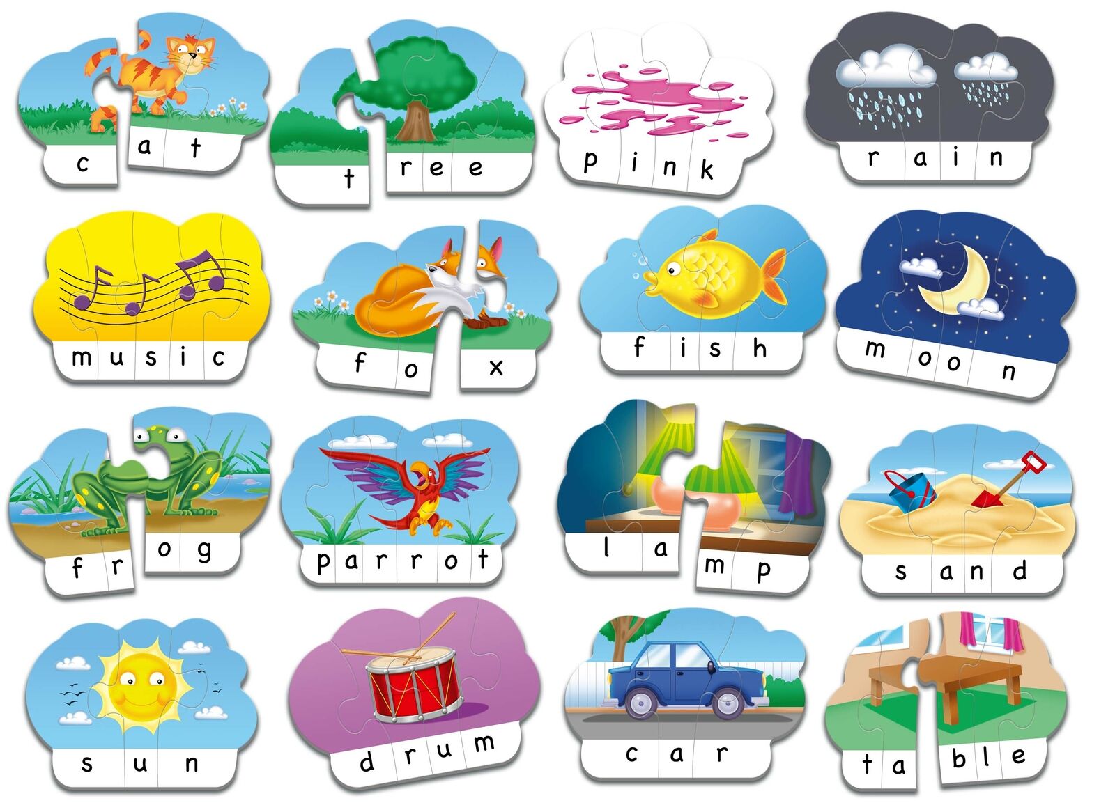 20807 Ravensburger My First Word Card Match Game Children Toddler Age 3 Years+