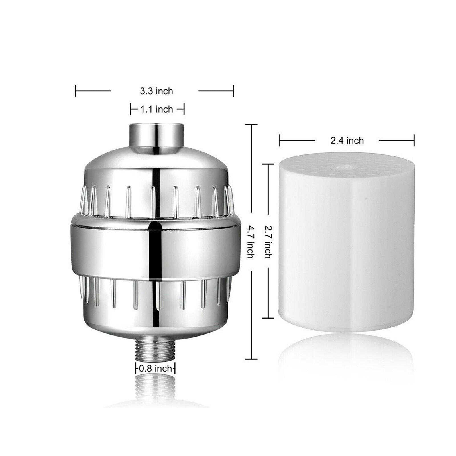 Shower Filter Water Filter Softener Hard Water Purifier Shower Head Universal