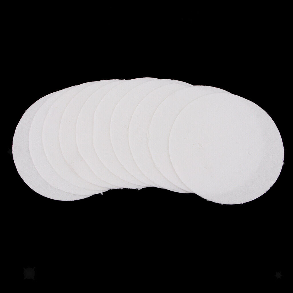100x White Ceramic Fiber Insulation Blanket Microwave Kiln Shelf Paper Round