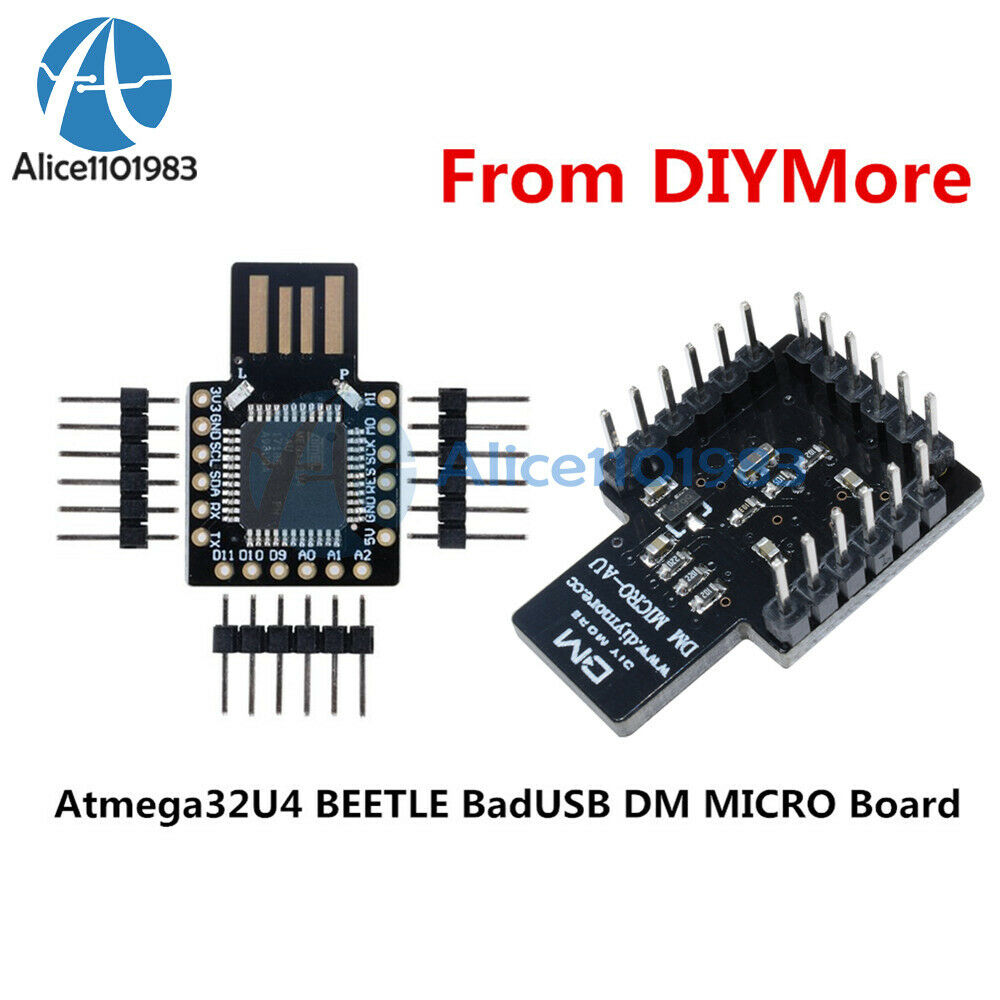 2PCS Beetle BadUSB Atmega32U4 Development Board for Arduino Leonardo UNO R3