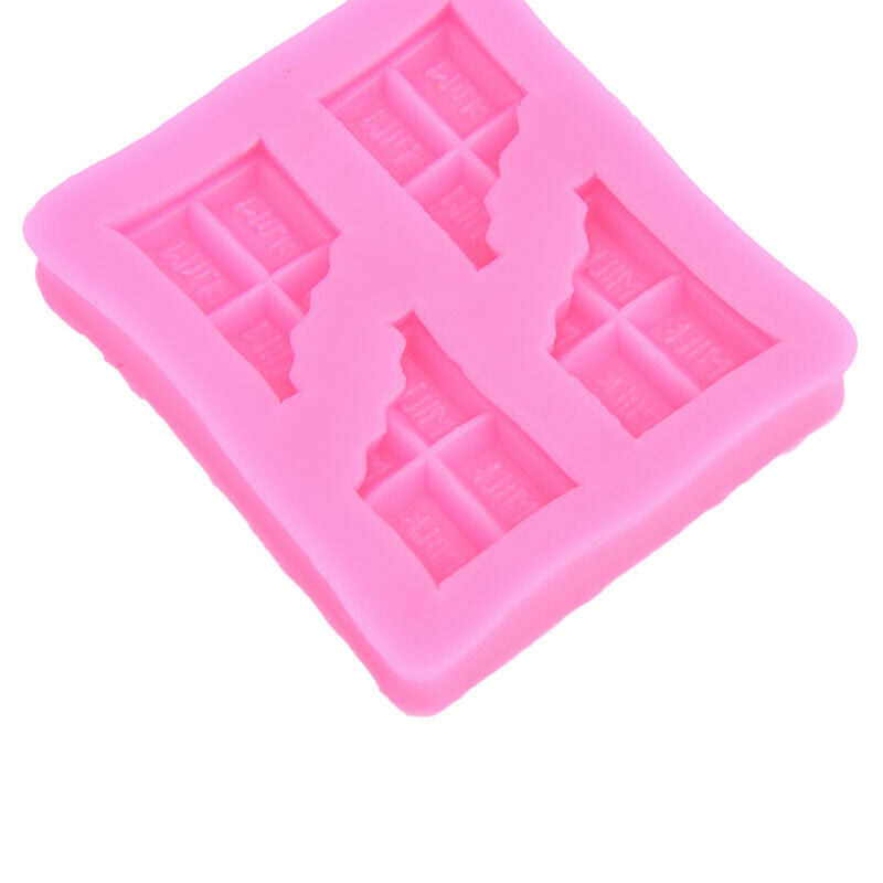 Chocolate Candle Mold Making DIY Soap Dessert Silicone Mold Fondant Baking Mo Qx