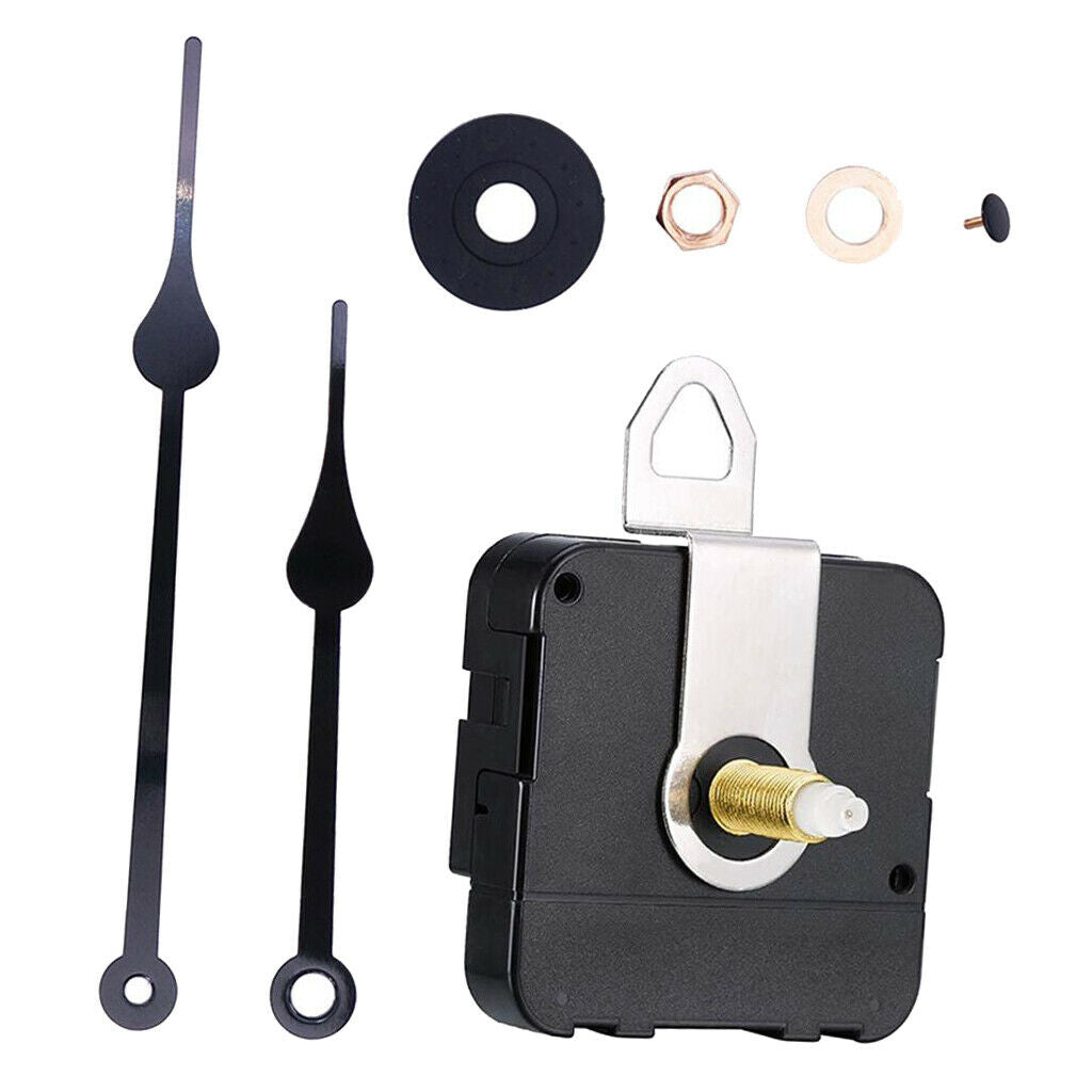 DIY Wall Clock Clockwork, Quartz Clockwork, Silent Clockwork with Pointer Sets