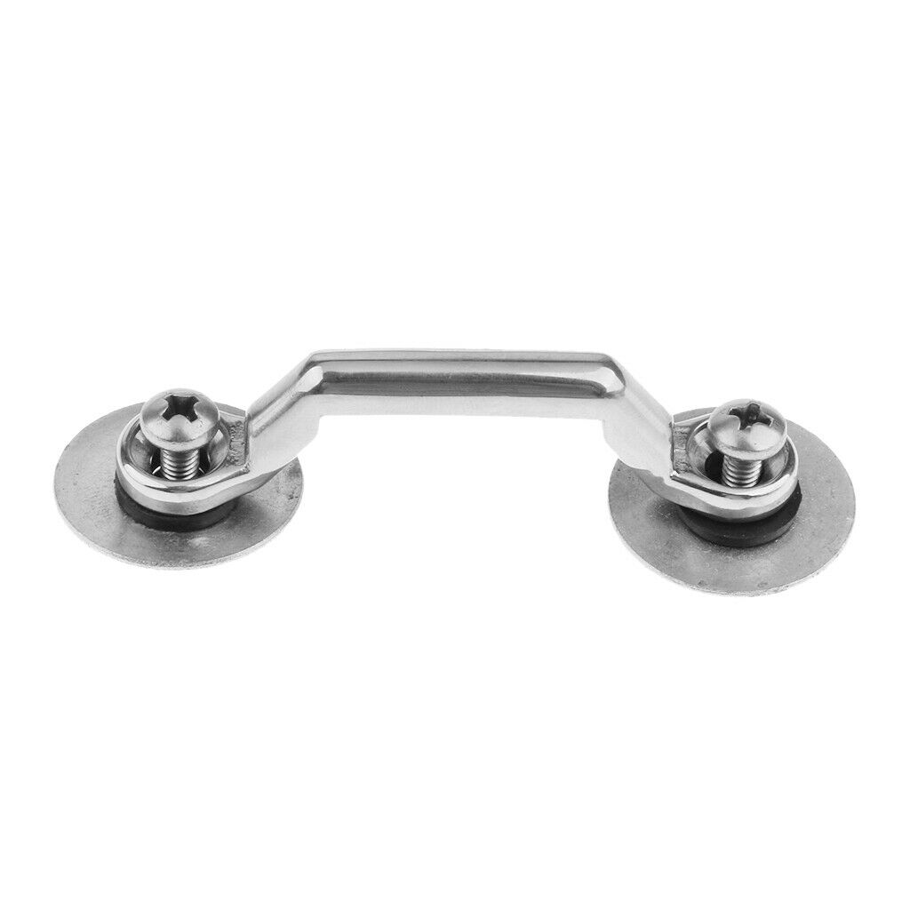 5mm Stainless Steel Bimini Pad Eye Footman Loop Tie Downs for Top Strap