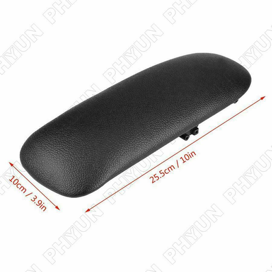 For 2002-2008 BMW Mini Cooper Center Console Sliding Top Armrest Cover Black 1x