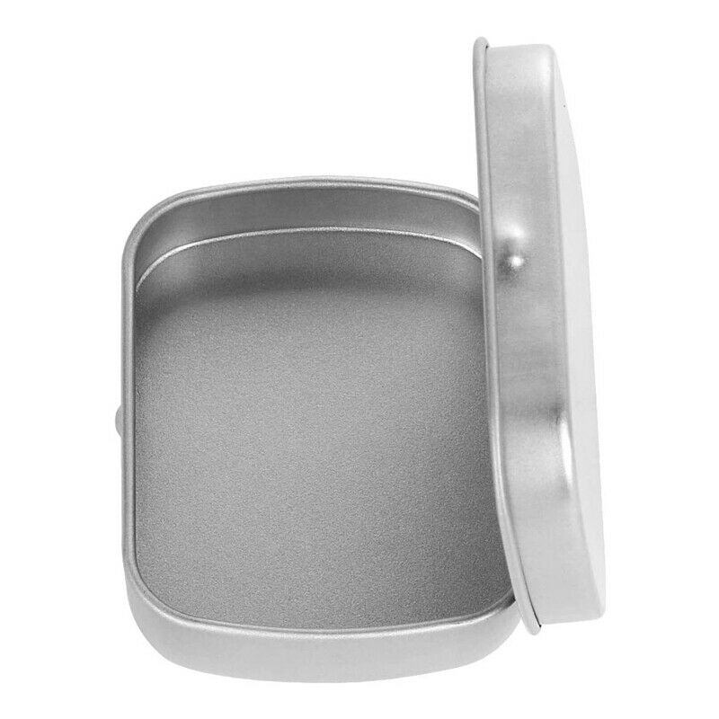 Metal Containers-12 Pack Metal Tin Box Mini Portable Box Containers for Ding PR2