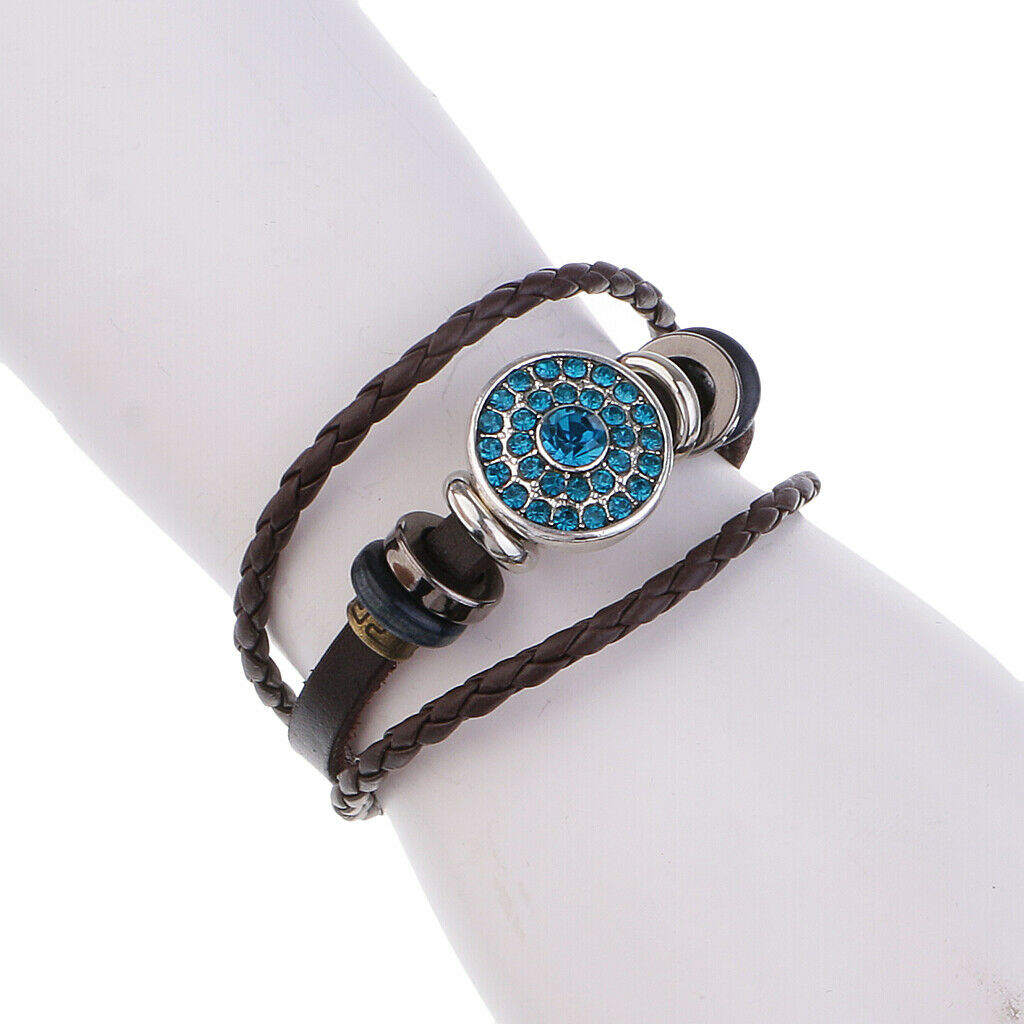 10 Fashion Rhinestone 18mm Ginger Snaps Charm Button For   Jewelry Rings