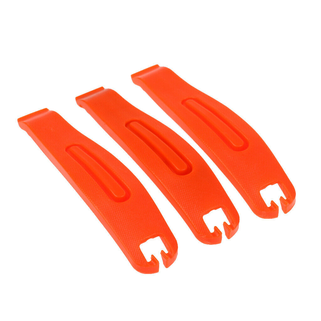 3x Mountain Bicycle Bike Strong Tyre Puncture Repair Lever Plastic Tool