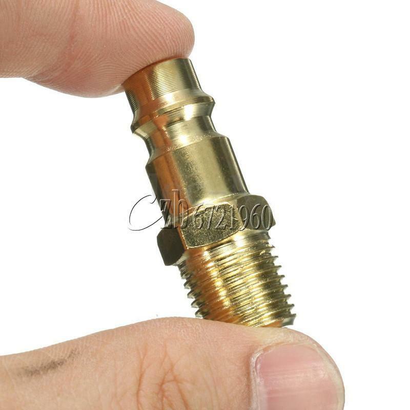 1/4 BSP Euro Quick Coupler Air Line Hose Compressor Fittings Connector Tool HOT