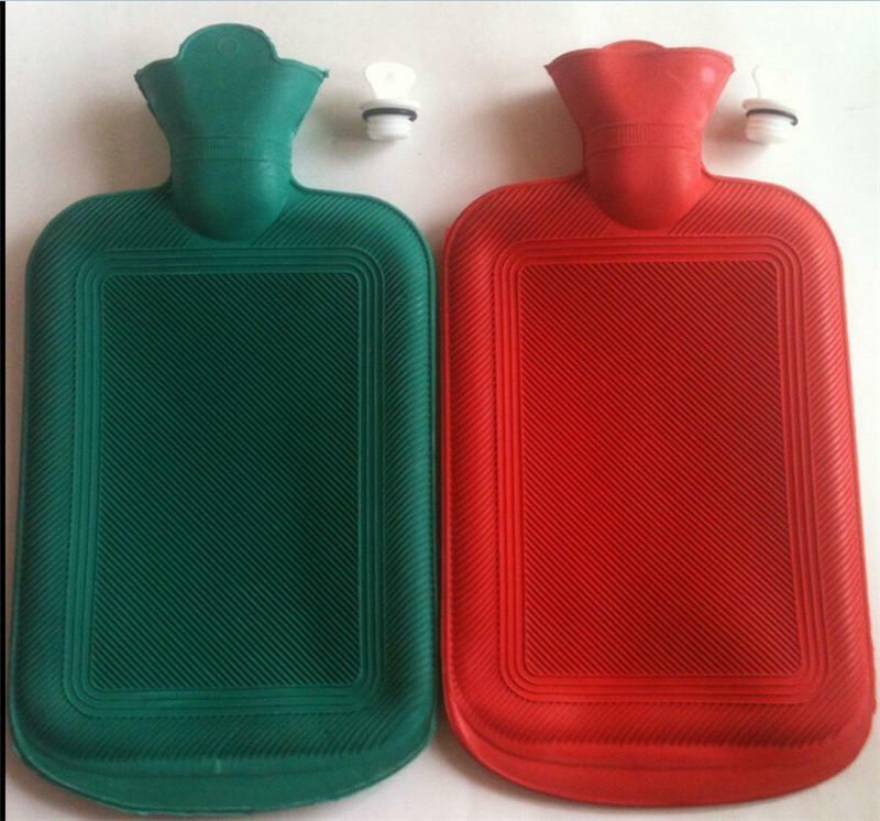 HOT THICK Rubber HOT WATER BOTTLE BAG WARM Relaxing Heat Col.l8