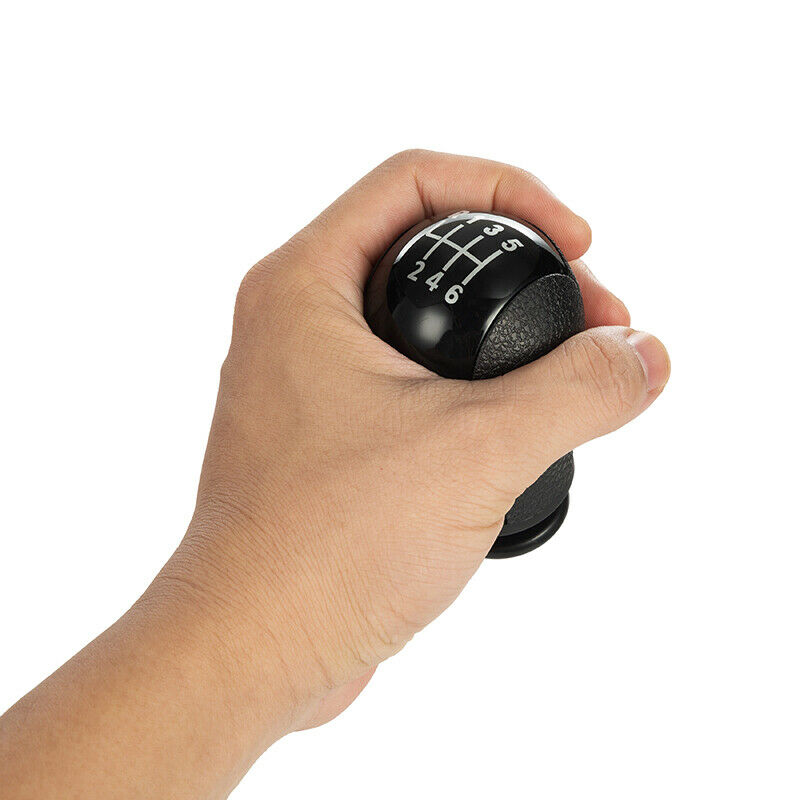 For 2005-2012 Ford Mustang Black 6 Speed Auto Manual Gear Shift Knob Lever PVC
