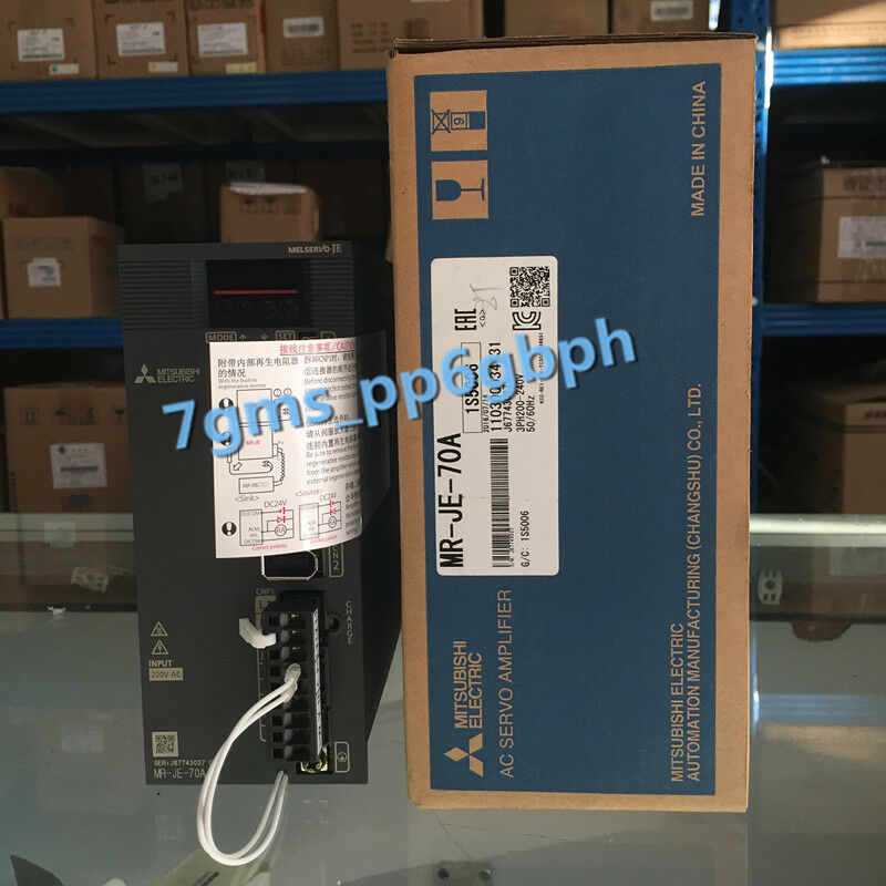 1PC MITSUBISHI SERVO DRIVE MR-JE-70A MRJE70A NEW