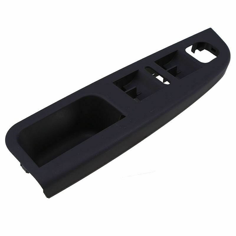 Black Left Hand Driver Side Master Window Switch Bezel Fit For VW Jetta Golf 5