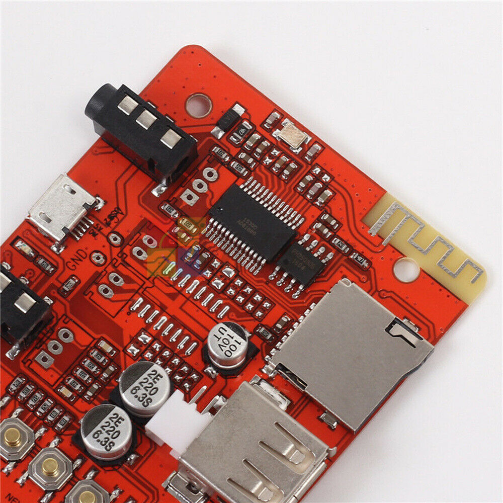 5V Wireless Receiver Board Module Bluetooth Audio For Amplifier Stereo