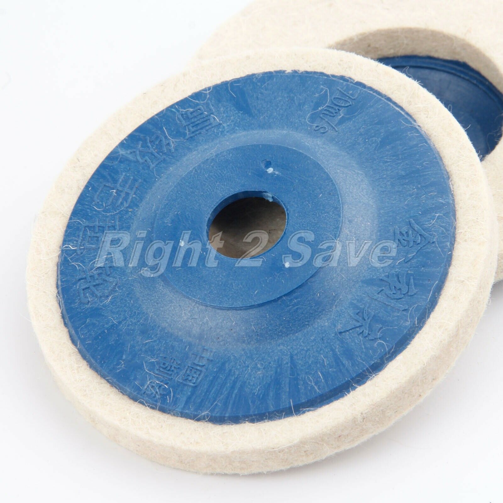 1pc 4" Round Sanding Disc Wool Felt Woodworking Polishing Wheel Pad Rotary Tool