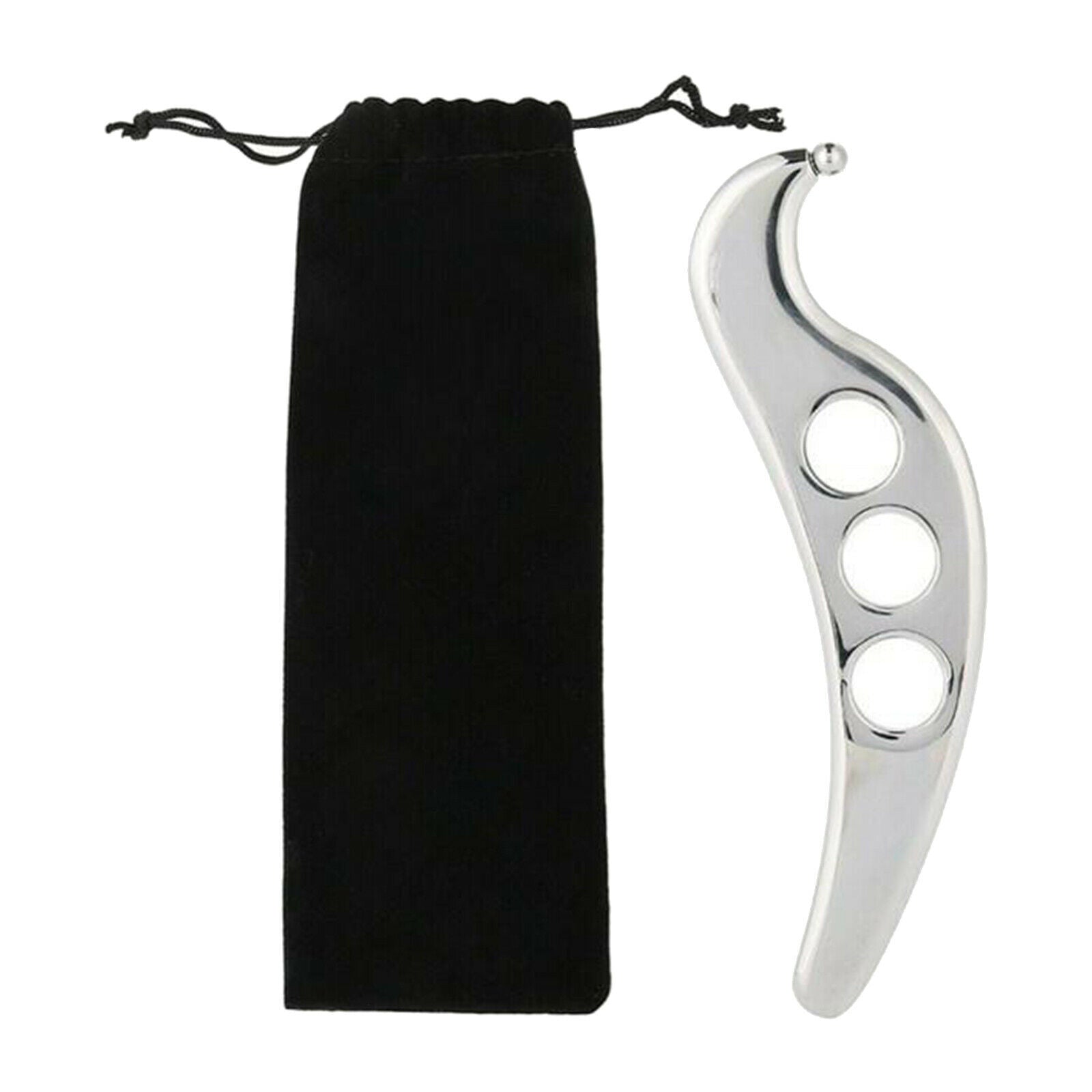 Gua Sha Tool, Stainless Steel Scraping Massage Tool for Relaxing Reduce Head,