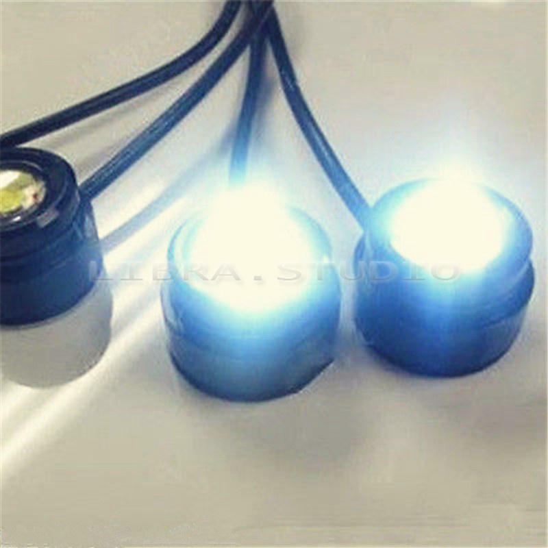 4in1 12V Hawkeye LED Car Emergency Strobe Lights DRL Wireless Remote Control Kit