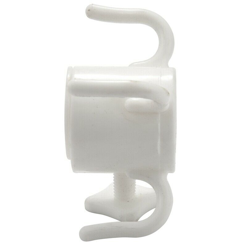 2 Pack Beach Umbrella Hanging Hook 4-prongs Plastic Umbrella Hook Hanging for M9