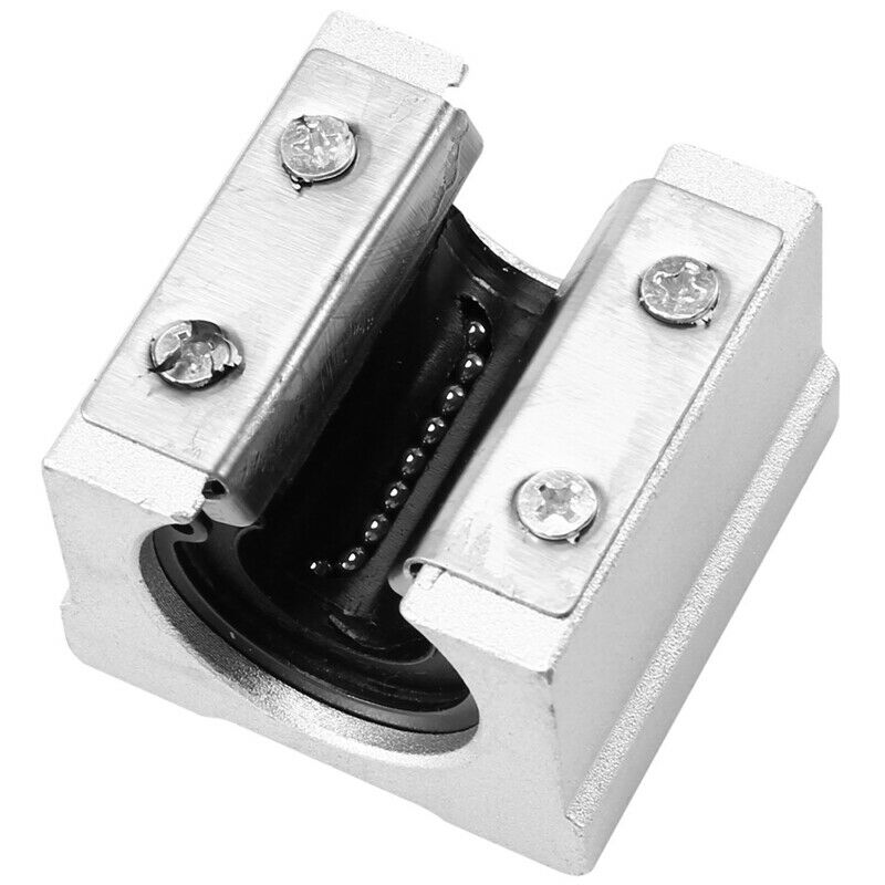 4Pcs SBR16UU SBR16 UU SBR16 Open Bea Block CNC Parts Slide for 16mm Linear GuiF5