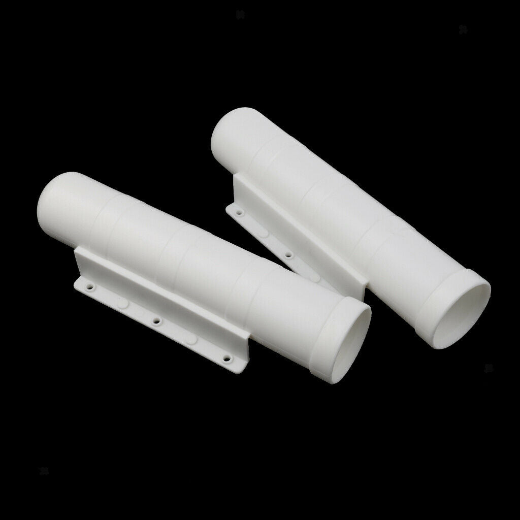 2x Fishing Rod Holder Mountable Base For Boat \u0026 2x 30 Degree Rod Holder