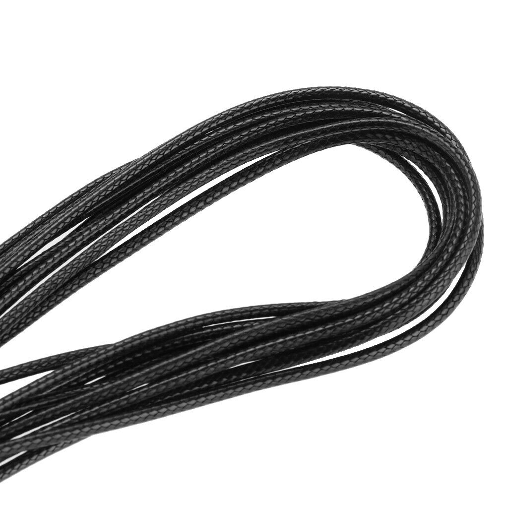 10 Pcs 2mm Waxed Necklace Rope Cord with Lobster Clasp for Jewelry Making