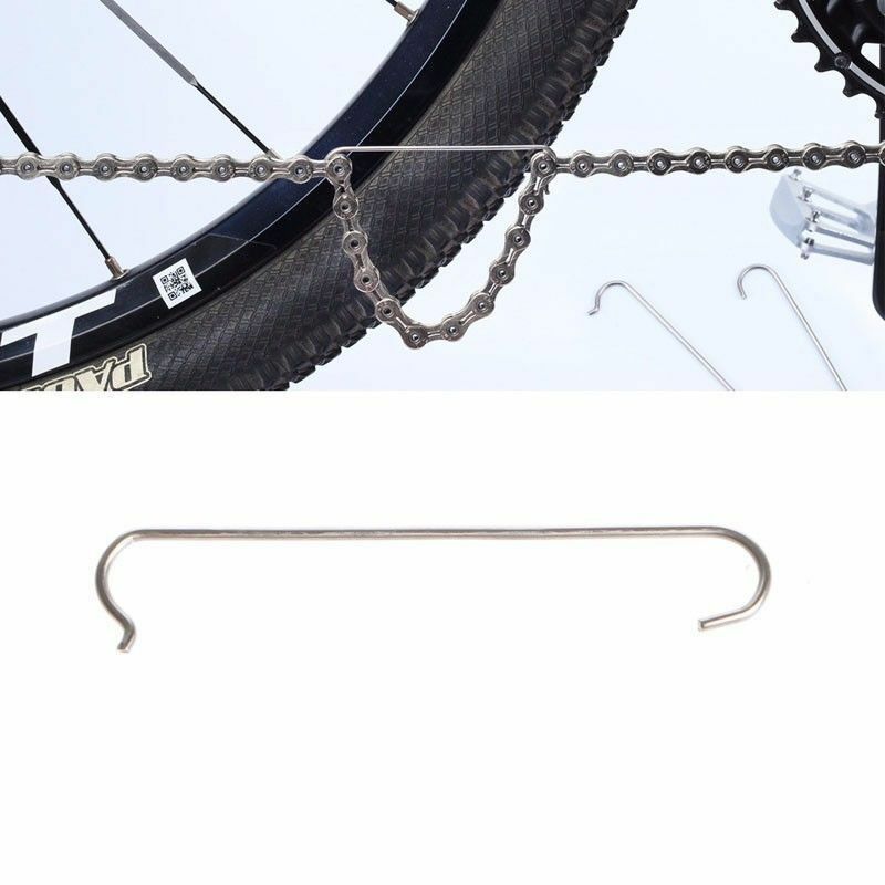 Bike Stainless Steel Bicycle Chain Hooks Repair Tools Connecting Aid Accessories