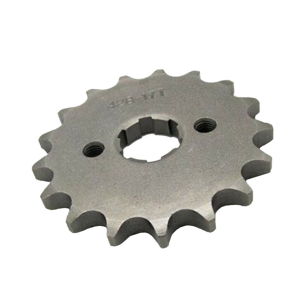 Front Sprocket 428-17T 20mm Shaft for Pit Trail Dirt Bike ATV Quad Motorcycle