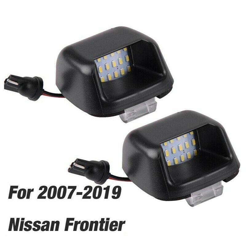 LED License Plate Light for  Navara D40 Frontier 2004-2018 G7B4B4