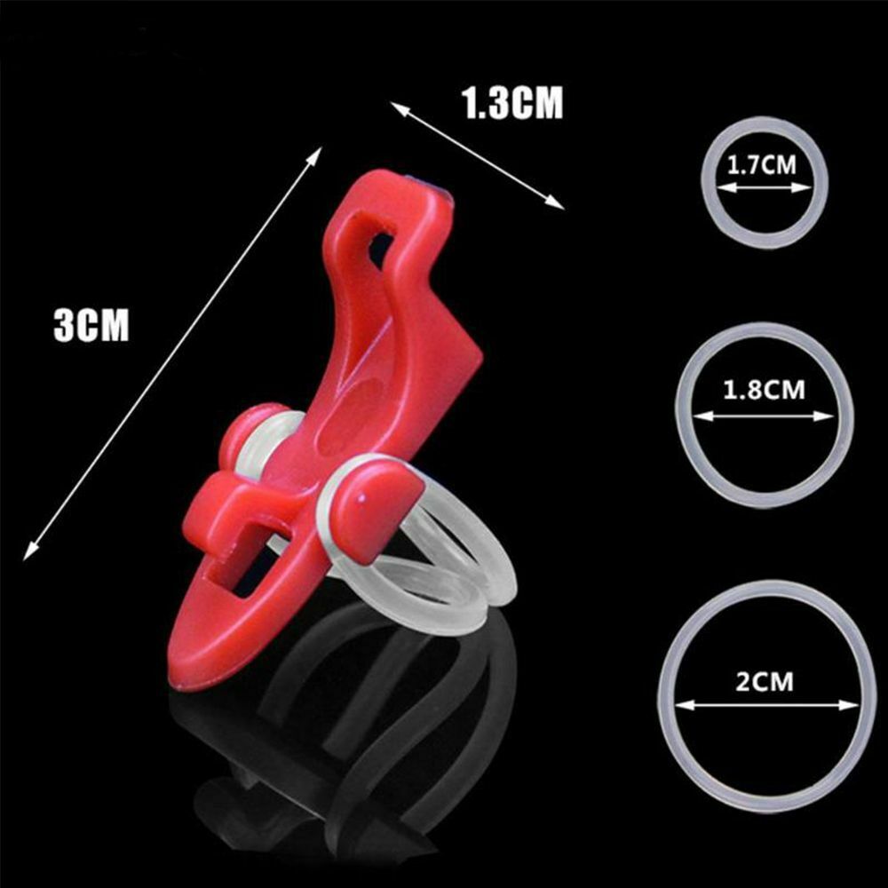Quality 3 Rubber Rings Jig Lures Holders Fishing Gear Safe Hanger Fishingrod