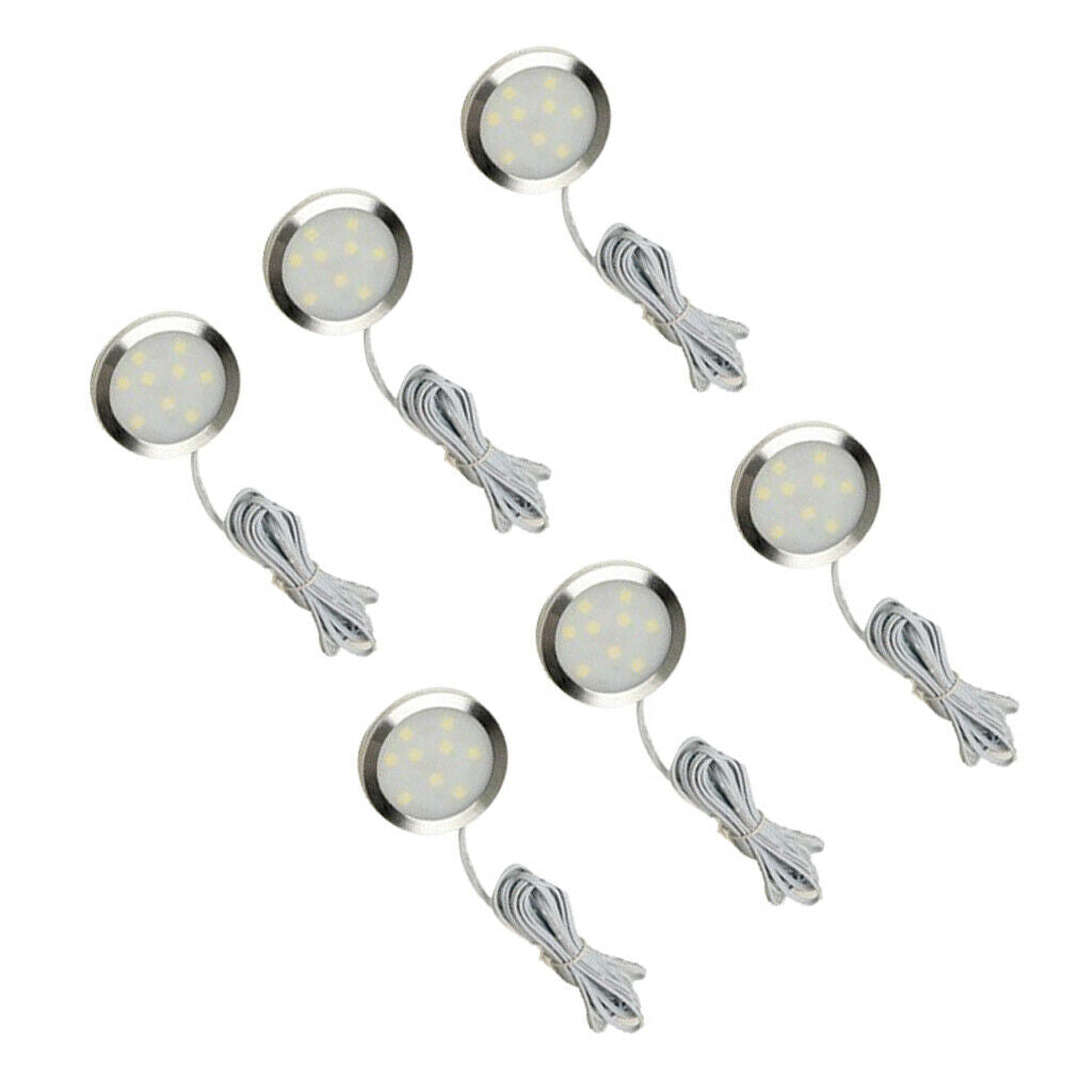 6 Pieces LED Dome Interior Light for RV T4 T5 Camper Truck Caravan Motorhome
