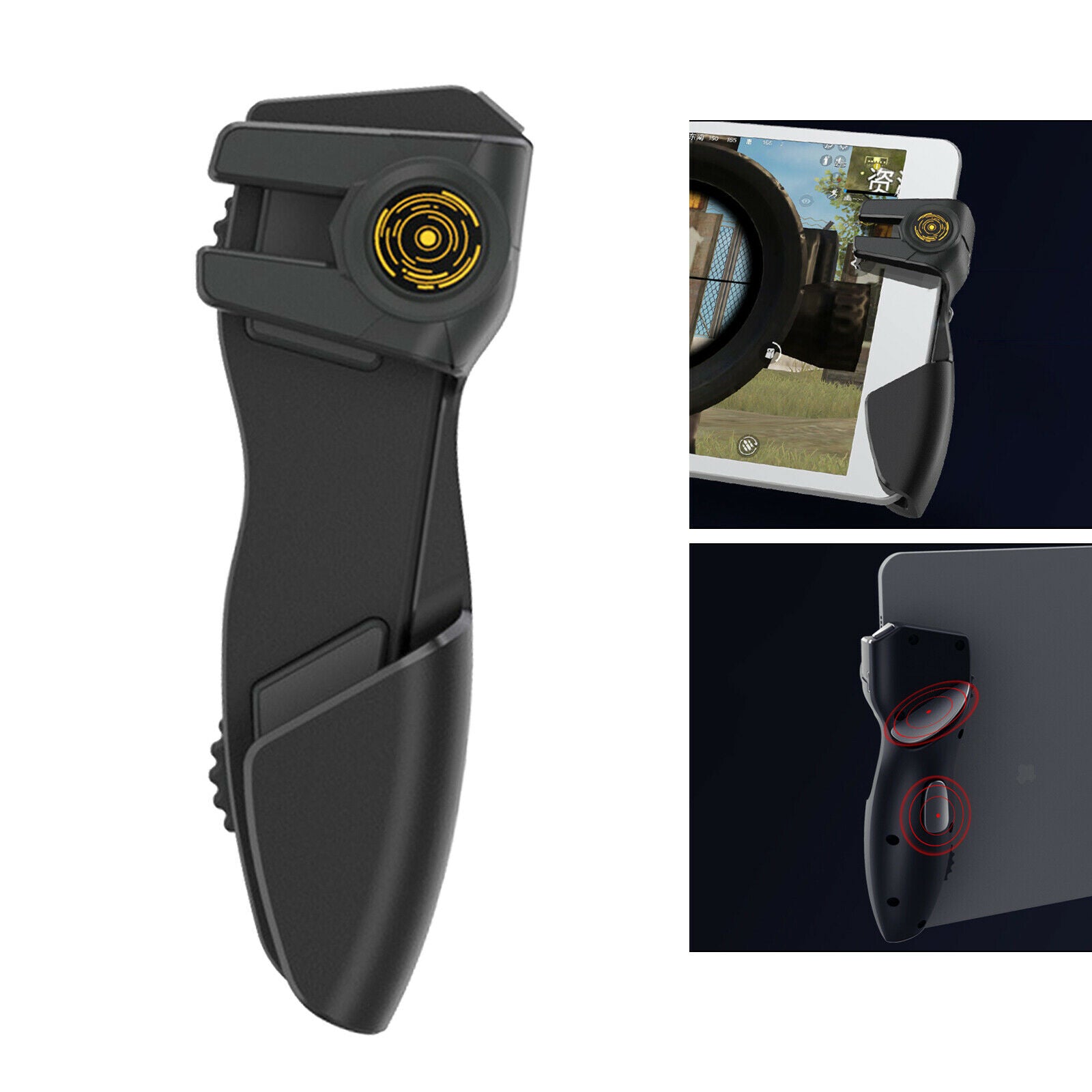 AKPAD-8K Soft Silicon Mobile Controller for Pad Game 4 Triggers Protective