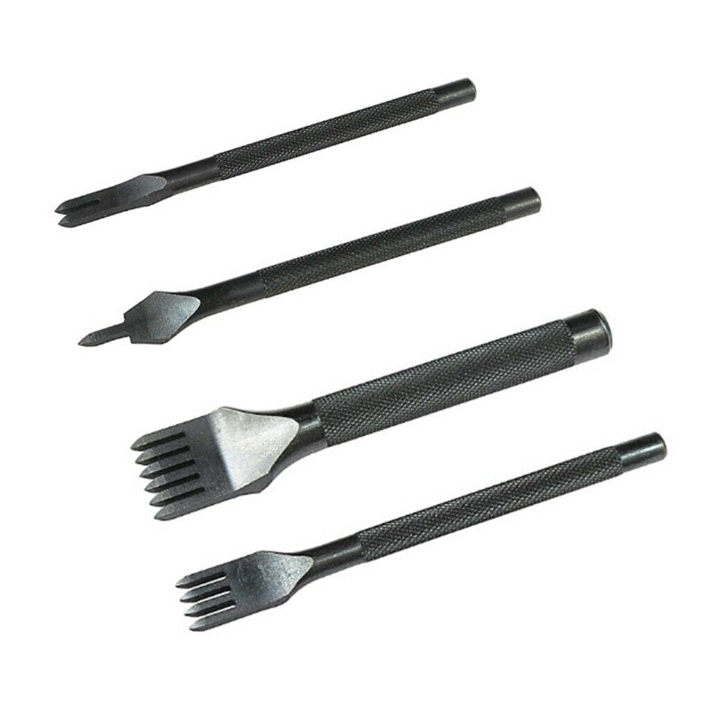 4XLEATHER STITCHING PUNCH TOOLS 4MM 1+2+4+6