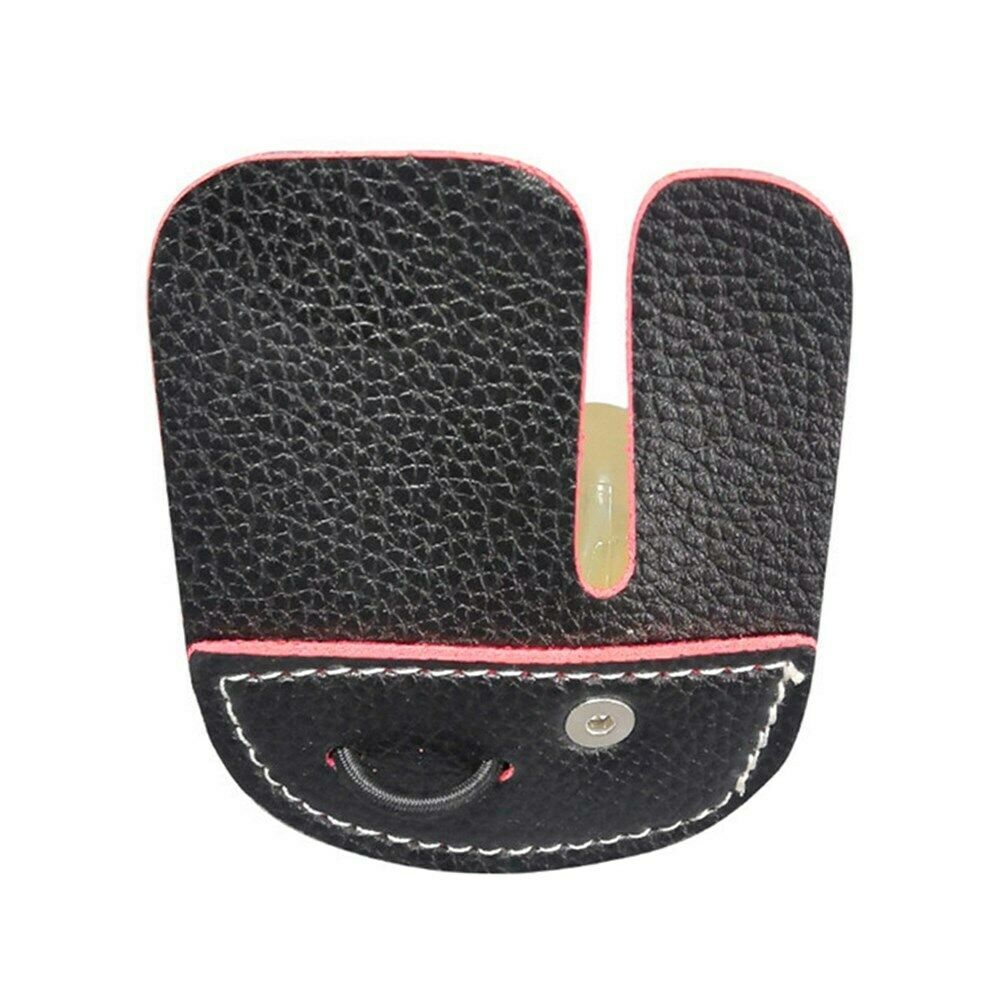 Archery Finger Guard Hand Protector Gear Right Hand Recurve Bow Shoot Hunting PU
