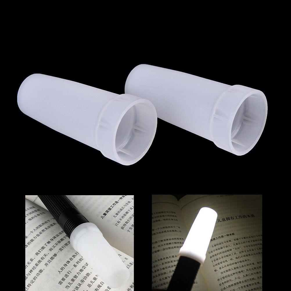 2 Max inner diameter 24.5mm flashlight diffuser for Convoy S2 S3 S4 S5 S6 S7  Lt