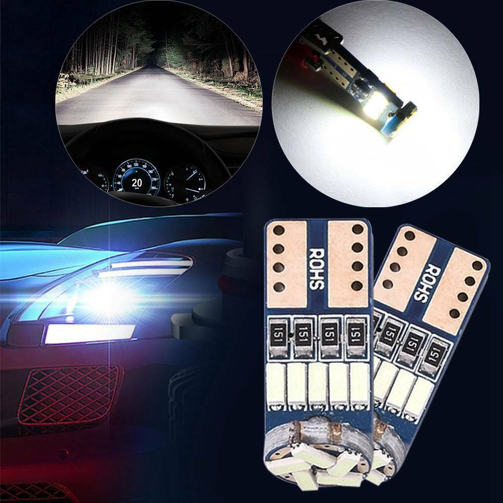10* T10 LED Canbus Error Free Bulb 15SMD 194 W5W Car Wedge Lamp Dome-Map Light b
