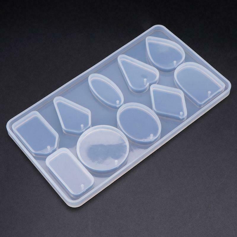 Silicone Mold DIY Jewelry Making Necklace Pendant Molds Handmade Crafts Shape