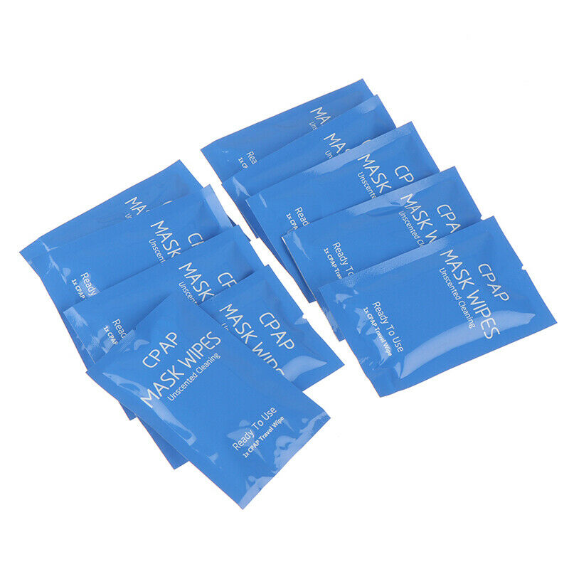 10Pcs/set CPAP Travel Cleaning Wipes Cleaner Unscented Sterile WipDD