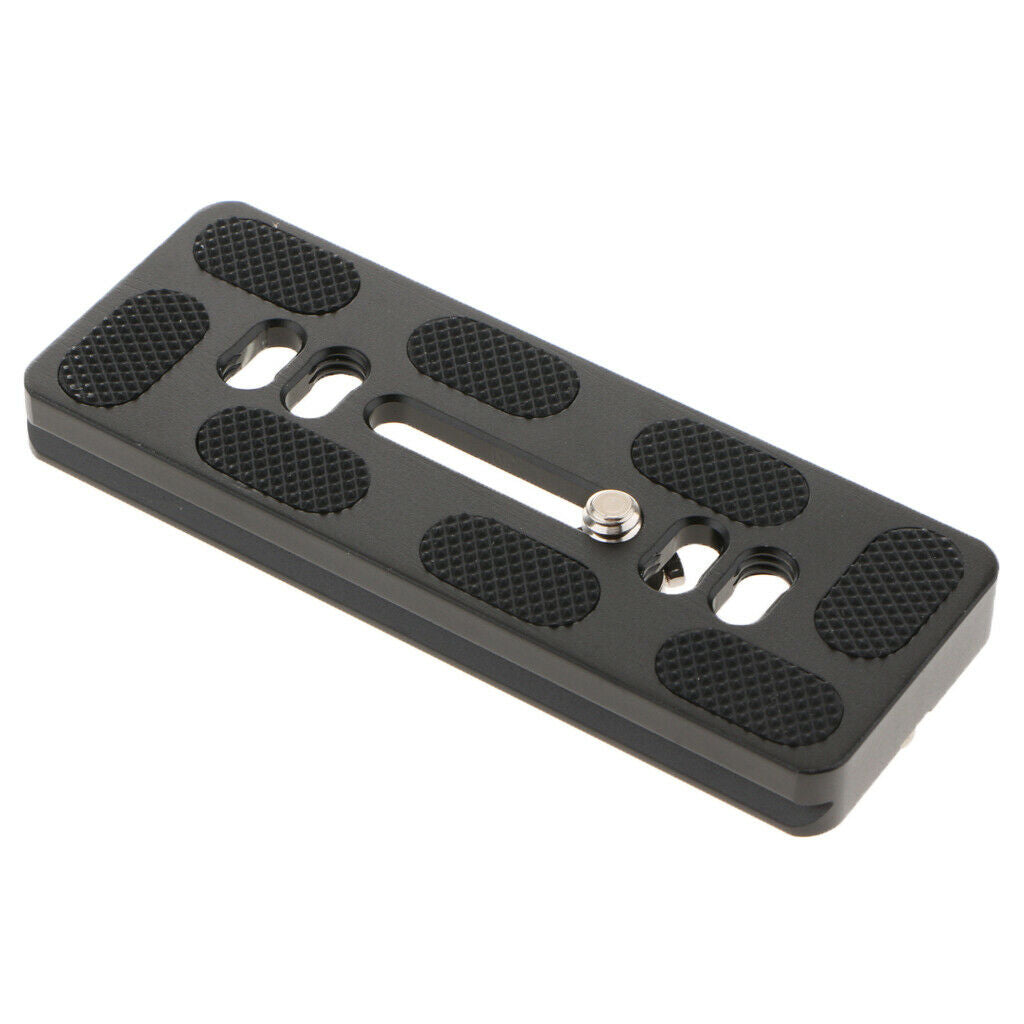 PU-100 Aluminium Quick Release Plate QR Clamp 100mm for Benro Arca Swiss Digital