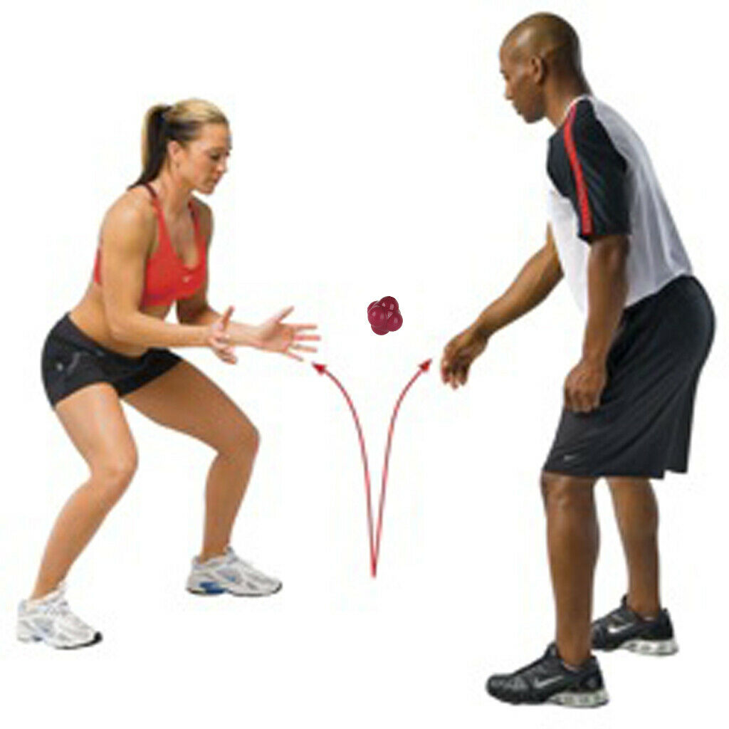2pcs Speed Training Agility Gym Boxing Baseball Sport Reflex Skill Reaction Ball
