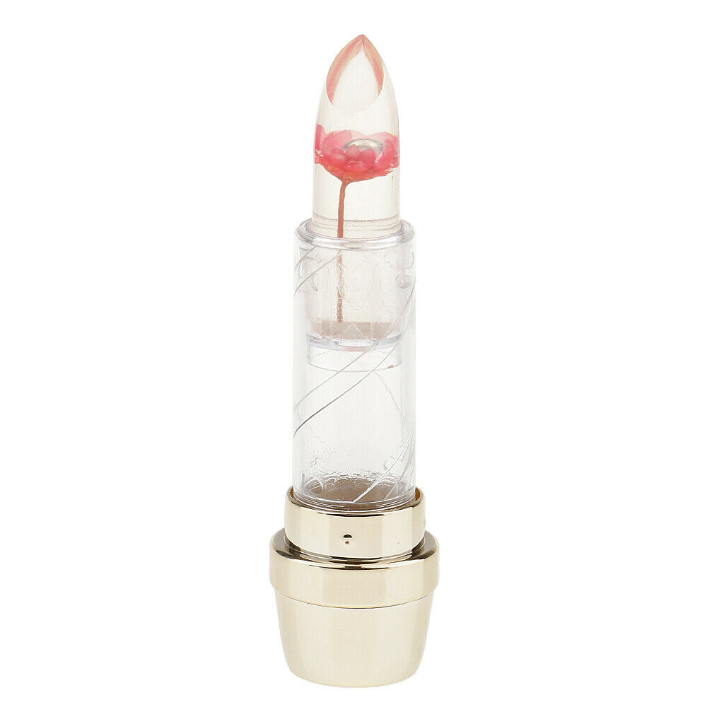Magic Jelly Flower Color Changing Lipstick Makeup Moisturizer Lip Gloss