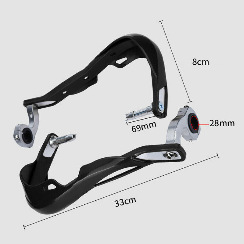 Universal Motorcycle Dirt Bike Aluminum Alloy Handlebar Handguard Hand Guard Kit