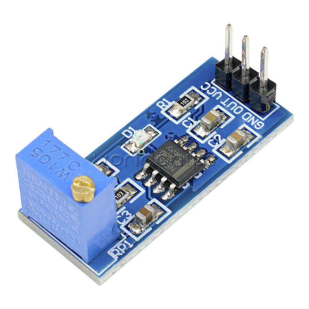 NE555 IC Pulse Signal Generator Module Frequency Adjustable Square Wave Ouptut