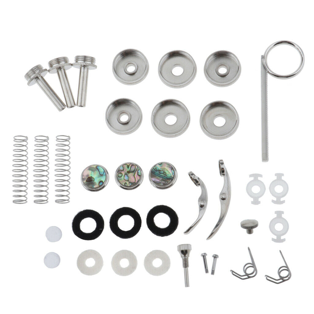 Steel Trumpet Maintenance Repairing Instrument Replacement Kit Combo Set
