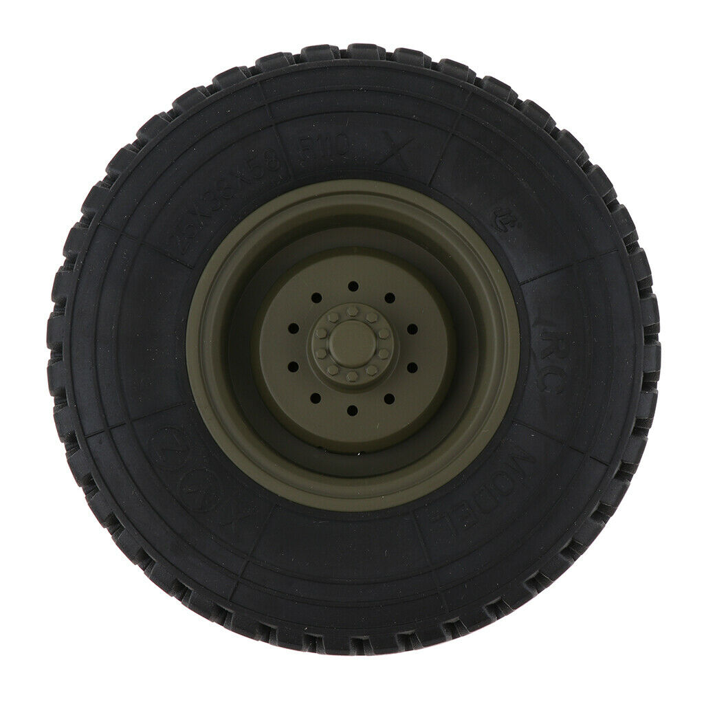 RC Car Rubber Tires 110mm For -P801 / 802 8x8 RC  Truck Spare Parts