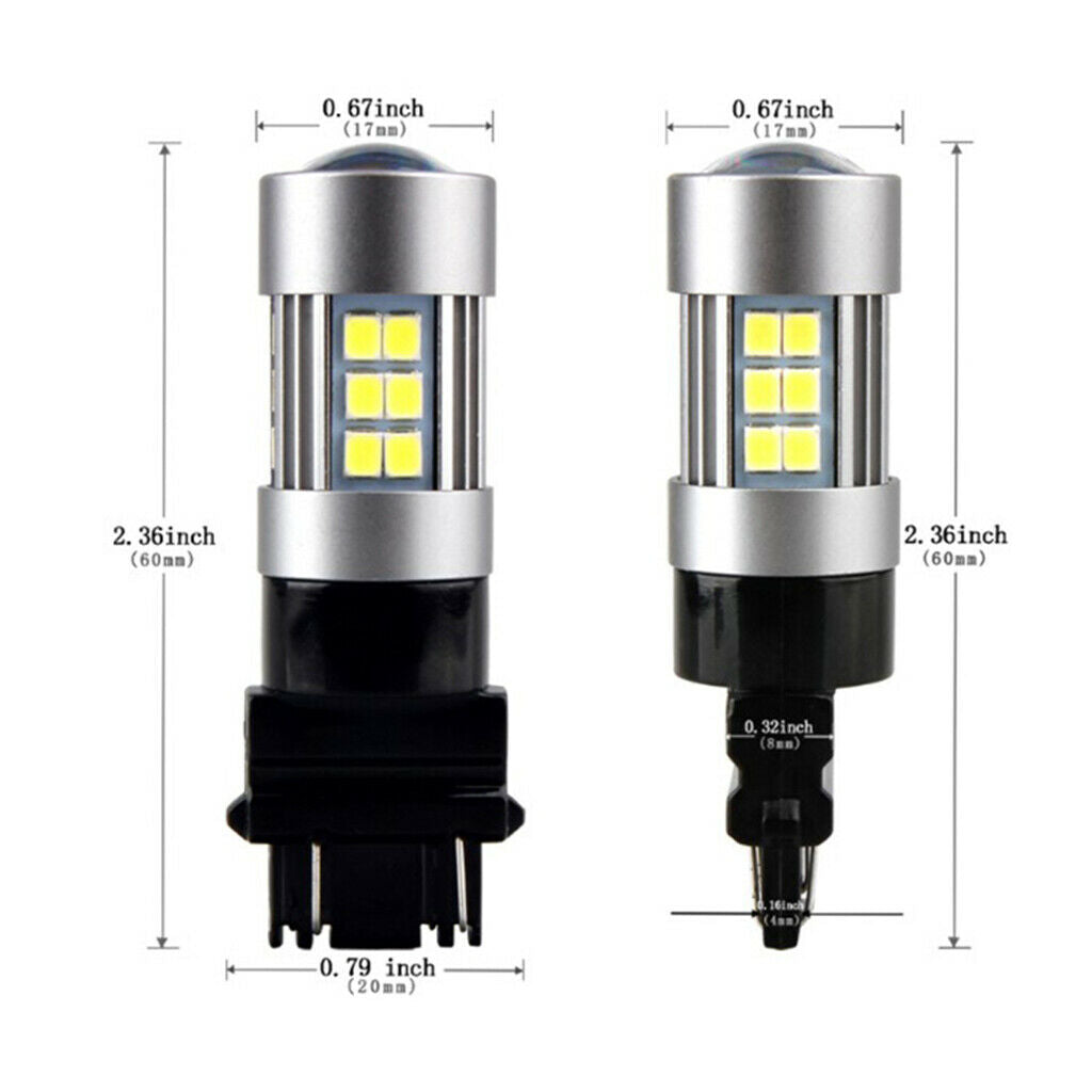 Auto Car 27LED Fog Headlight Bulbs Conversion Kit Hi/Lo Beam Lamps T25 2835