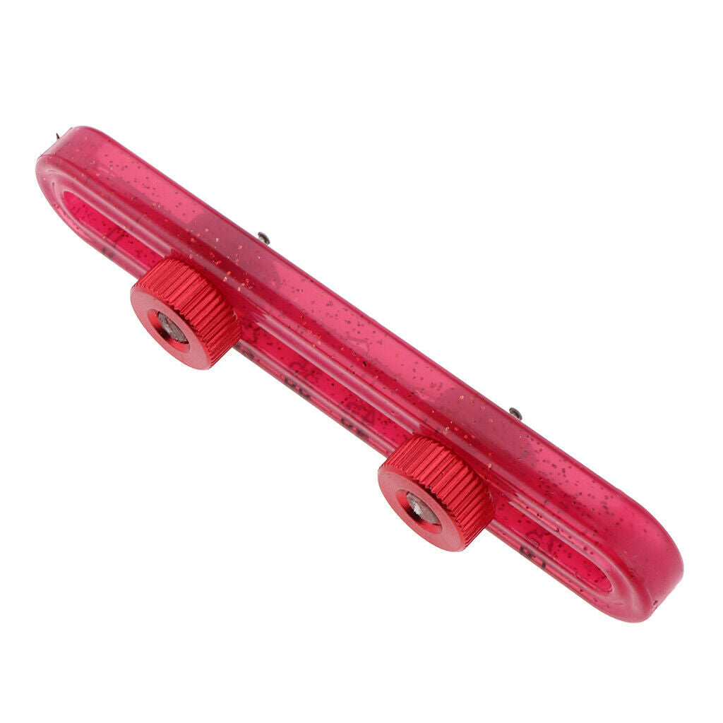 Fishing Knot Tying Tool Hooks Distance Ruler Sub-Line Positioning Gear Red